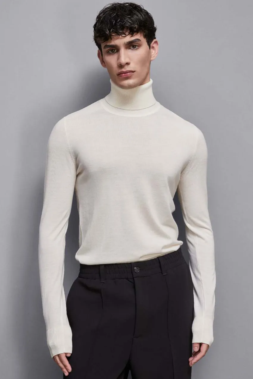 Herren Patrizia Pepe Strickwaren<Pullover mit hohem Kragen