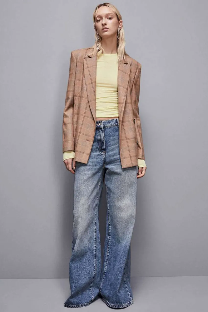 Patrizia Pepe Tops<Pullover mit Rundhalsausschnitt aus Jersey