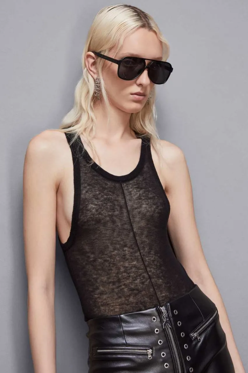 Patrizia Pepe Party Outfits | Tops<Ärmelloses Top aus Wolle Essential