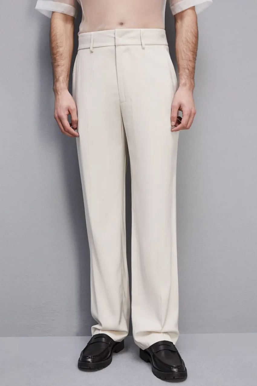 Herren Patrizia Pepe Hosen<Schmal geschnittene Hose mit schrägen Eingrifftaschen