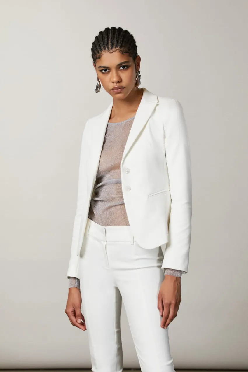 Patrizia Pepe Blazer | Anzüge<Schmal geschnittener 2-Knopf-Blazer