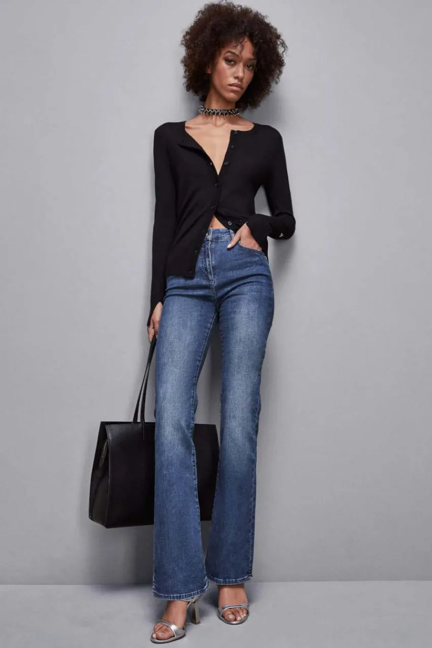Patrizia Pepe Jeans<Schmale Hose in Denim-Blau