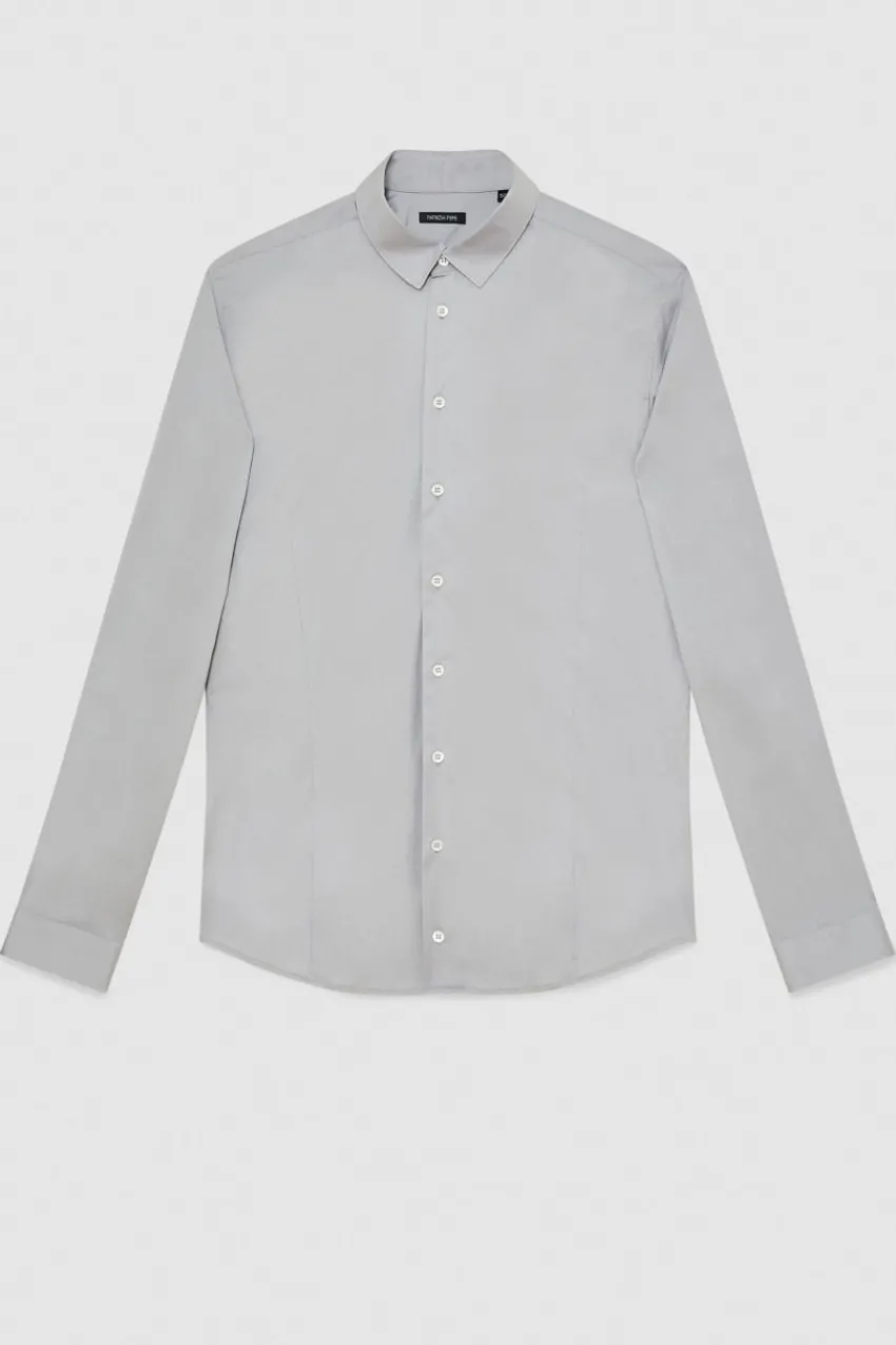 Herren Patrizia Pepe T-shirts & Hemdblusen<Shirt aus Baumwoll-Popeline Regulär