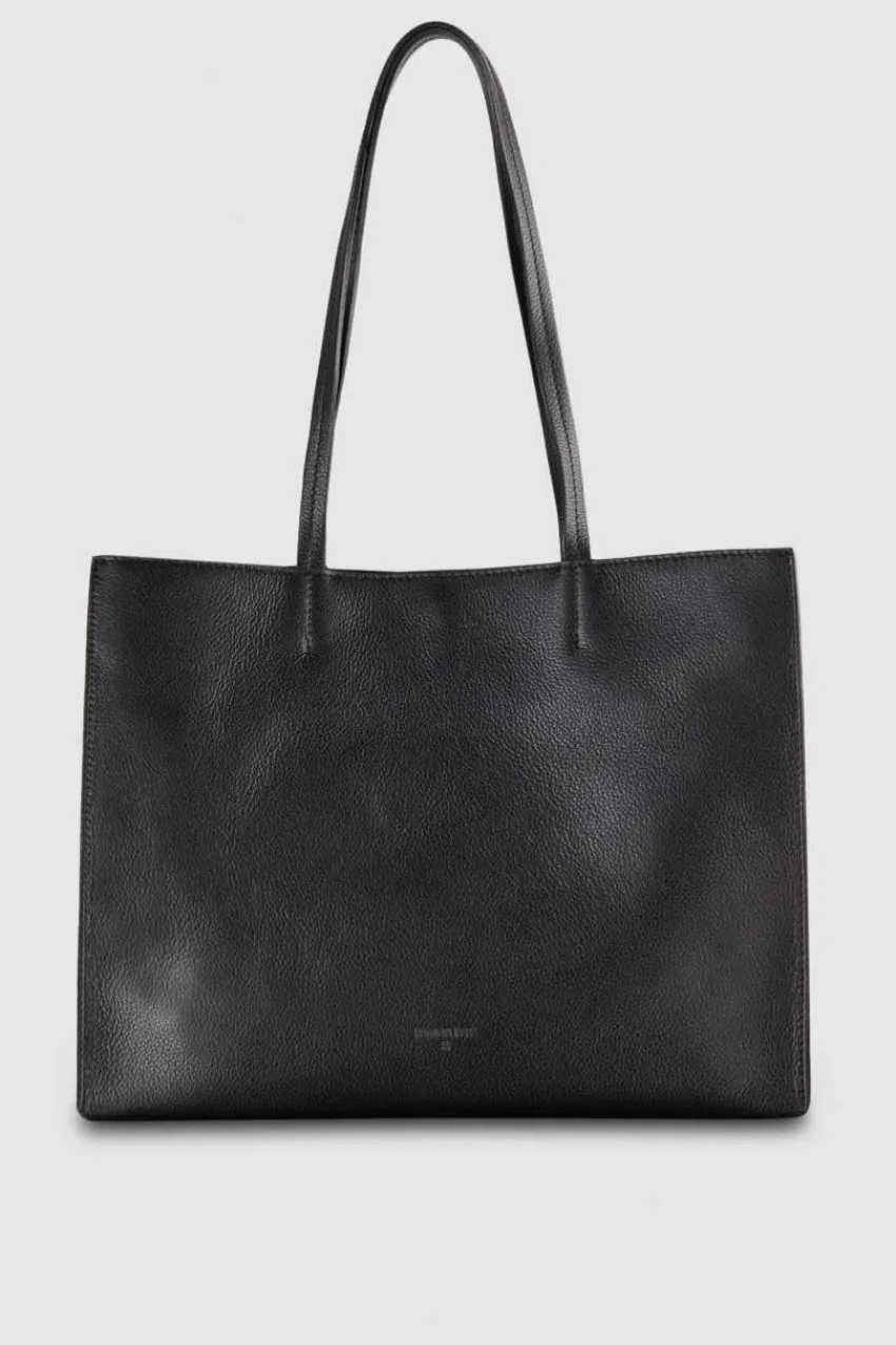 Patrizia Pepe Shopper<Shopping Bag aus genarbtem Leder