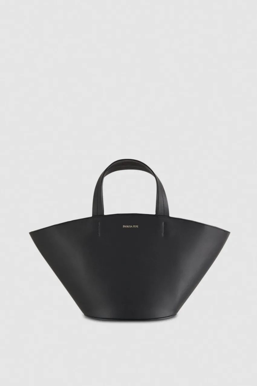 Patrizia Pepe Shopper<Shopping Tasche aus Leder mit Griffen