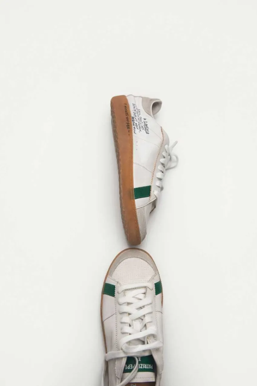 Patrizia Pepe Sneakers<SKIN Sneaker aus Leder mit Schriftzug