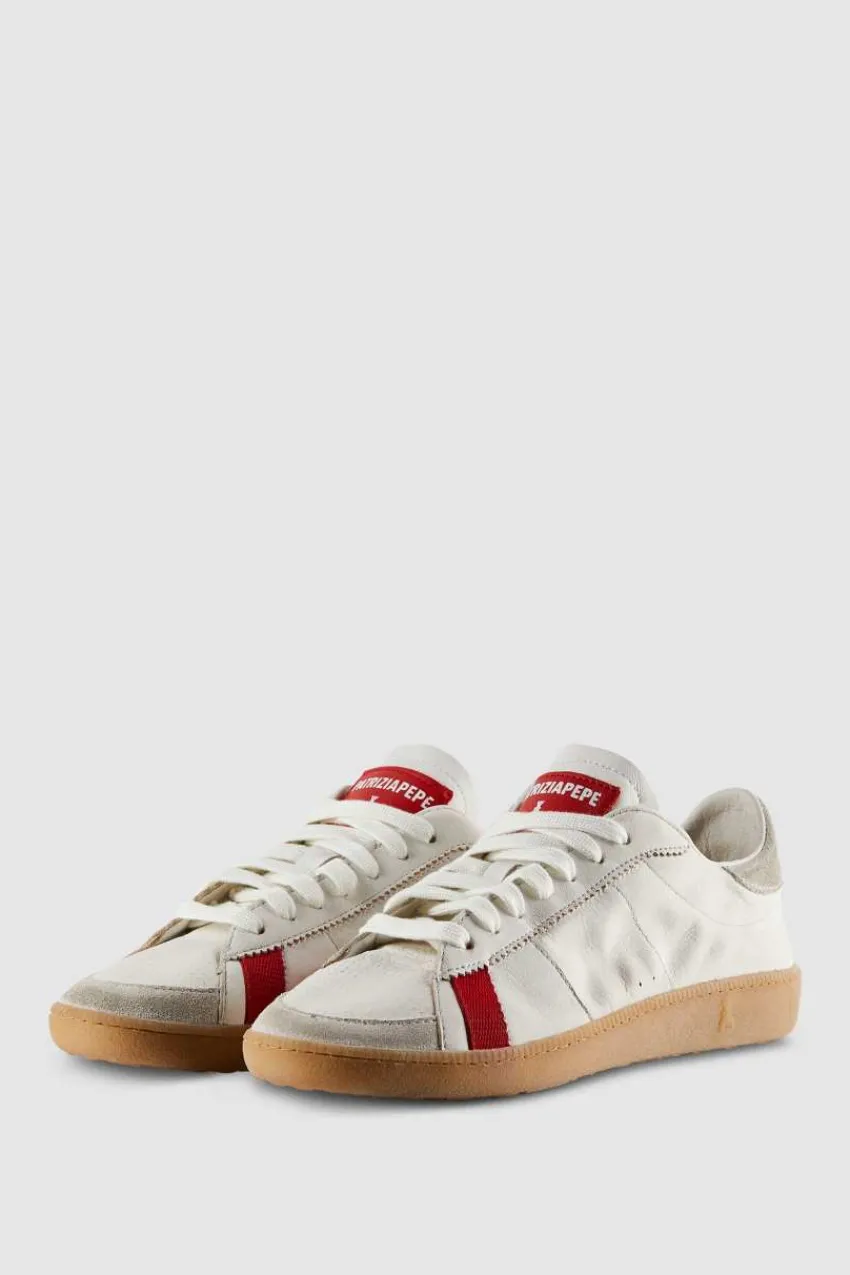 Patrizia Pepe Sneakers<SKIN Sneaker aus Leder mit Schriftzug
