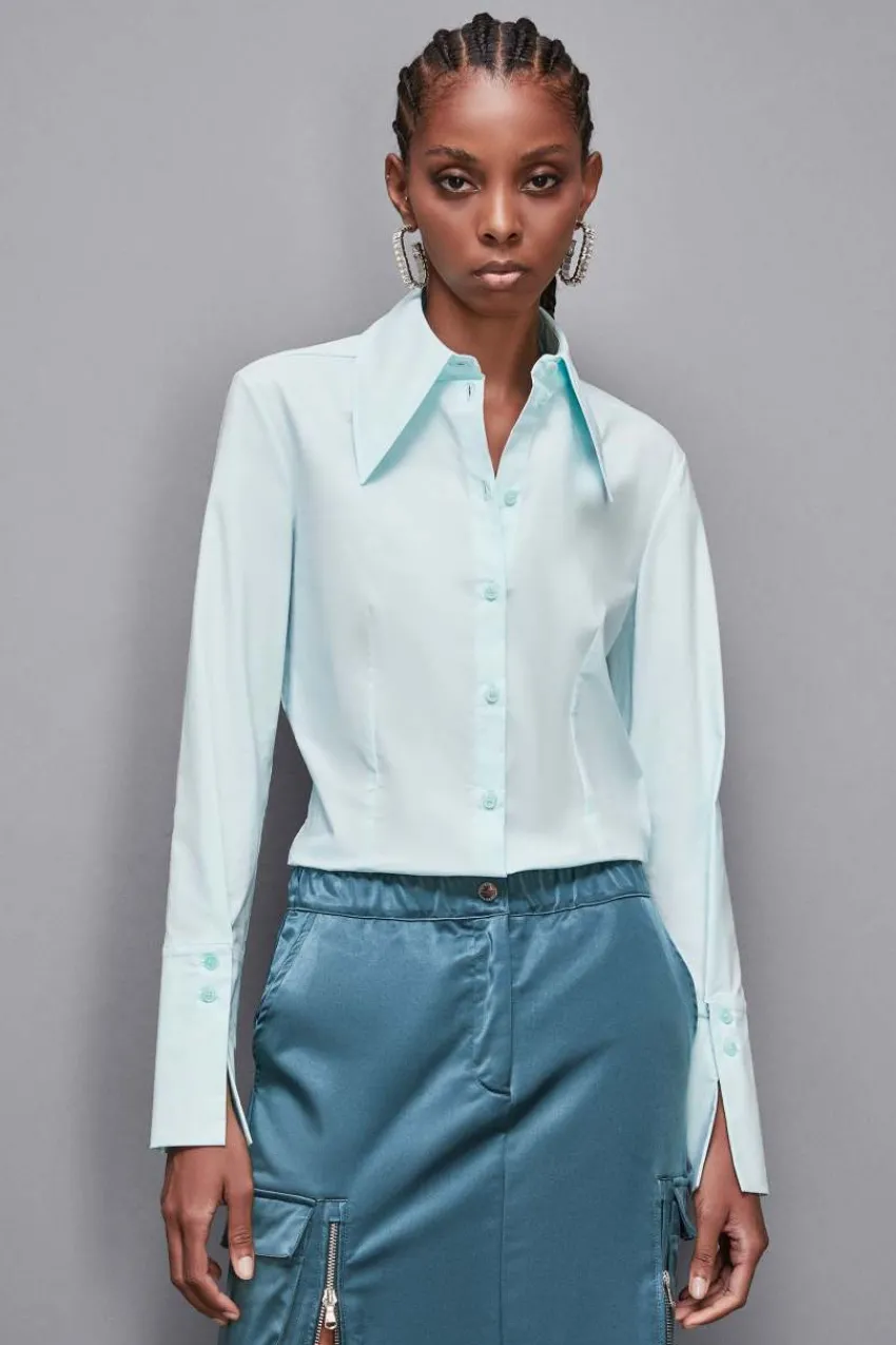 Patrizia Pepe Hemdblusen<Slim Fit Hemd Essential aus Baumwolle