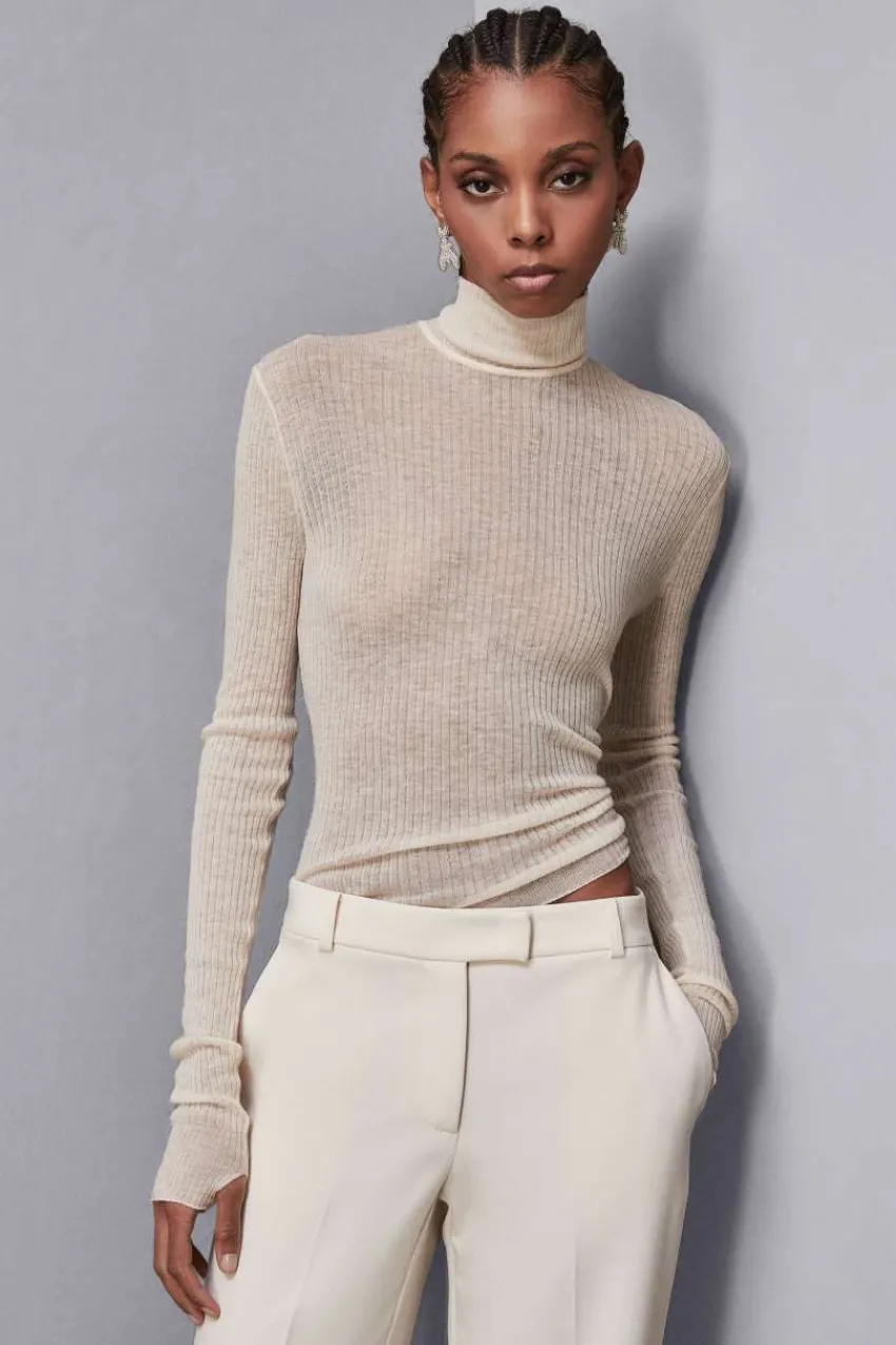 Patrizia Pepe Pullover<Slim Fit-Pullover aus Wolle Essential
