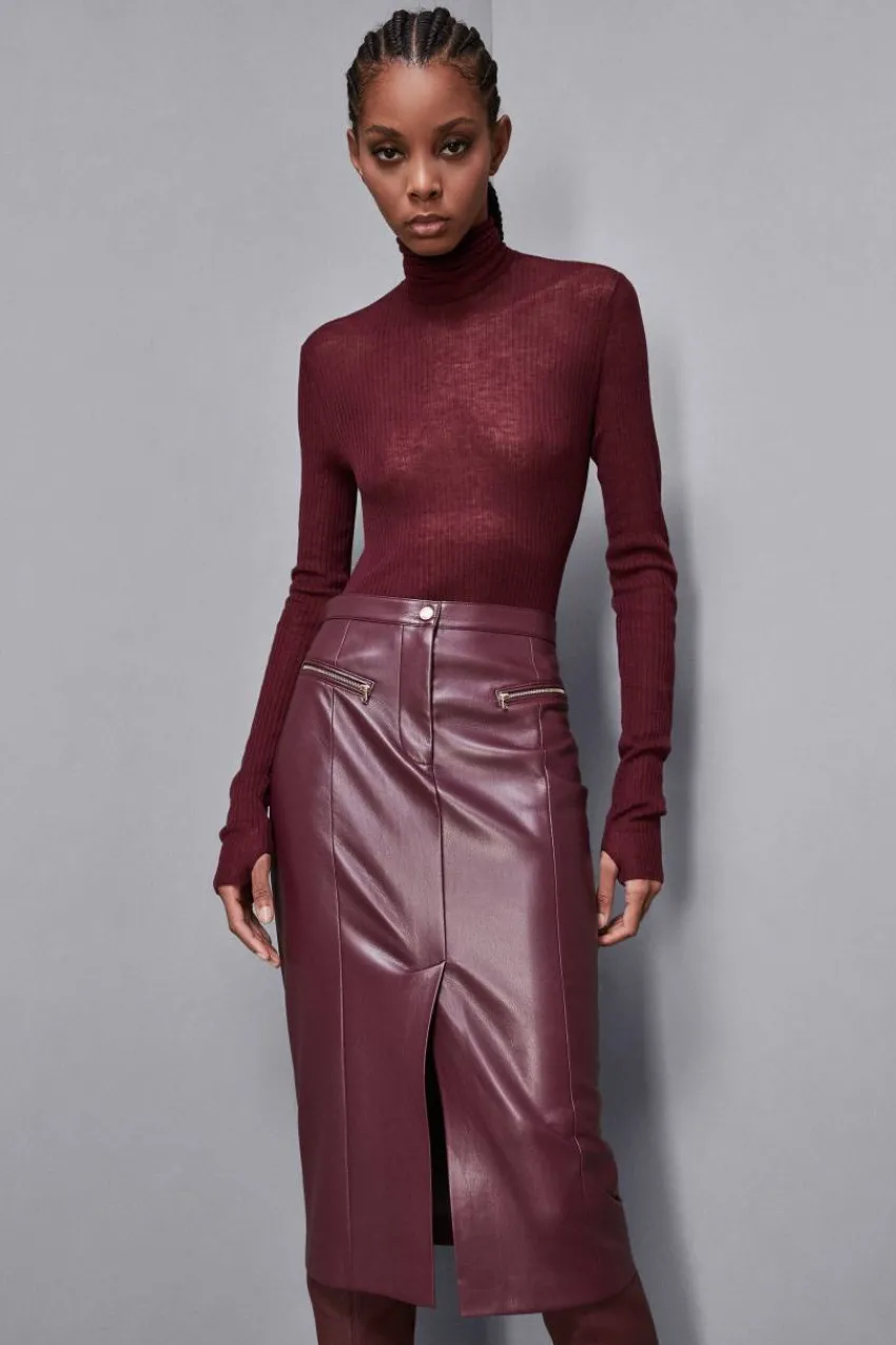 Patrizia Pepe Pullover<Slim Fit-Pullover aus Wolle Essential