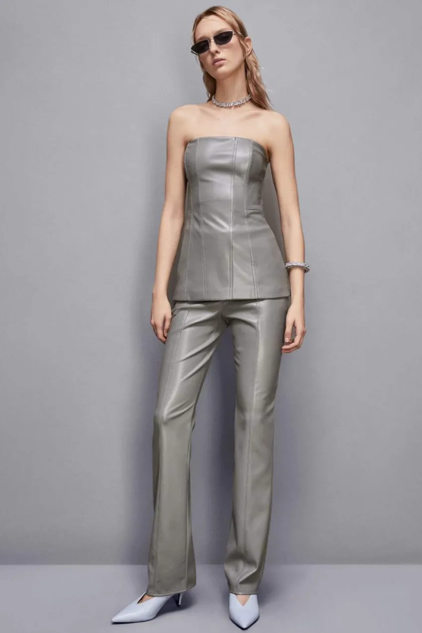 Patrizia Pepe Slim & Skinny<Slim-Fit-Hose mit Reißverschluss