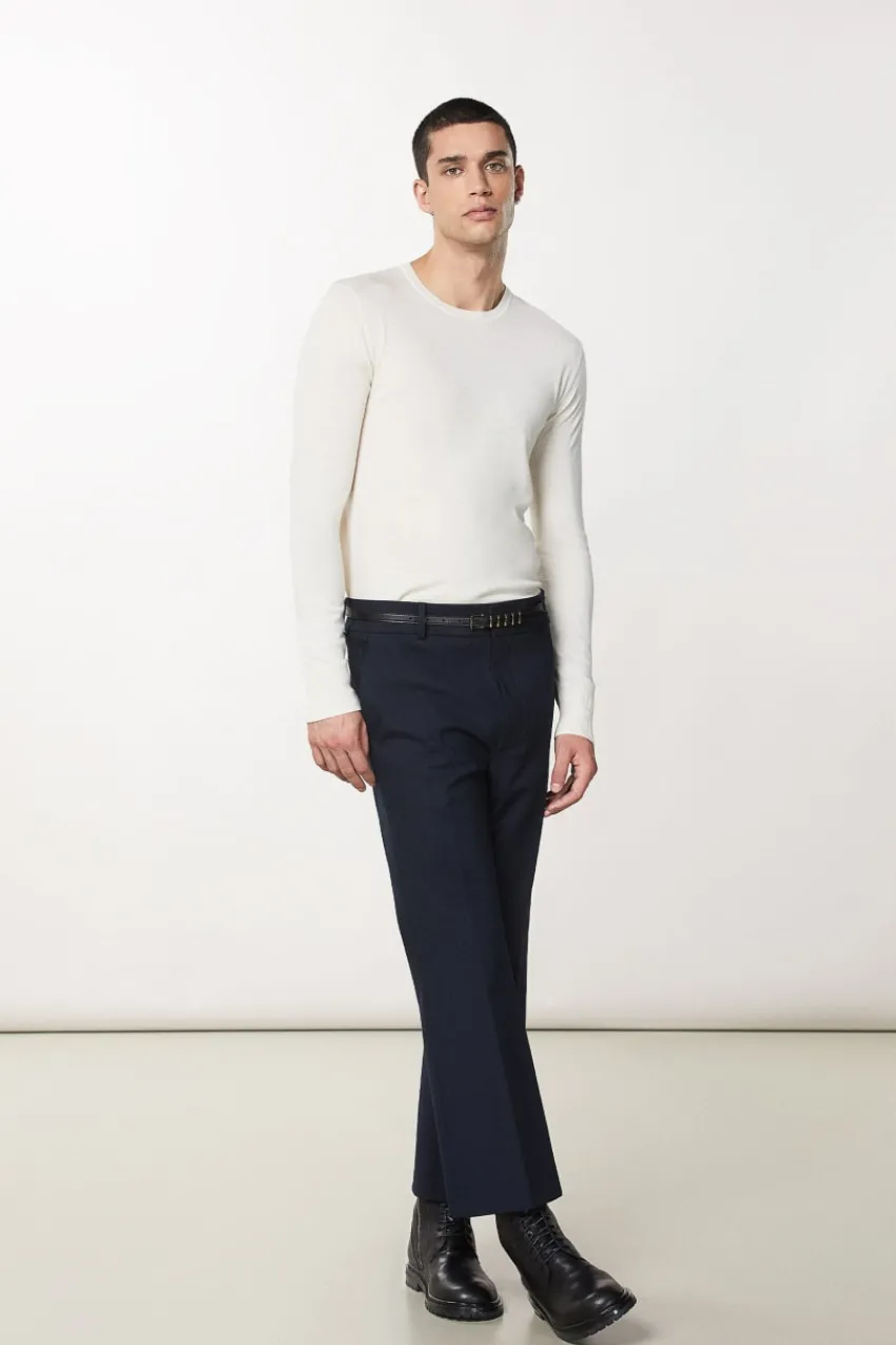 Herren Patrizia Pepe Strickwaren<Slim-Fit-Wollpullover
