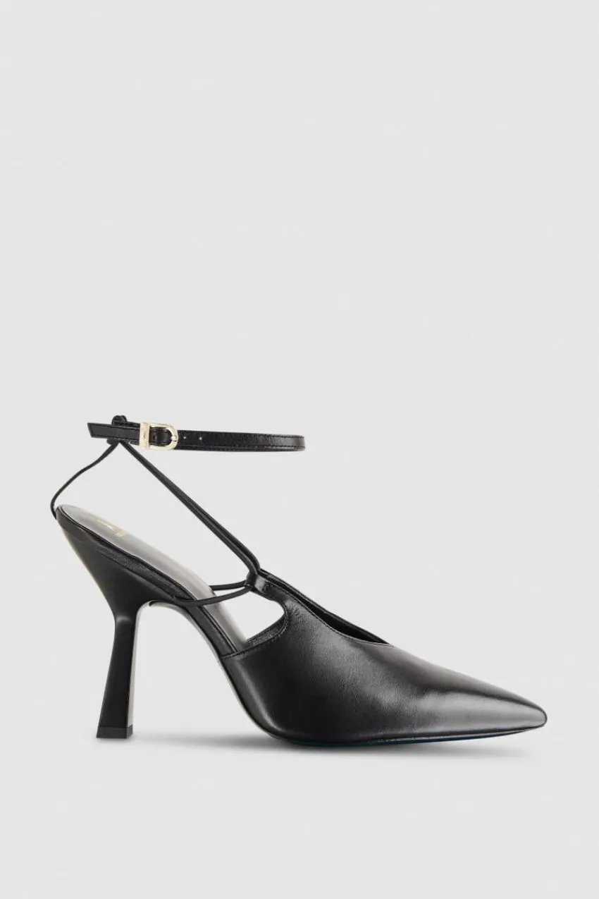 Patrizia Pepe Party Outfits | Pumps<Slingback aus Leder mit Schnalle Astral