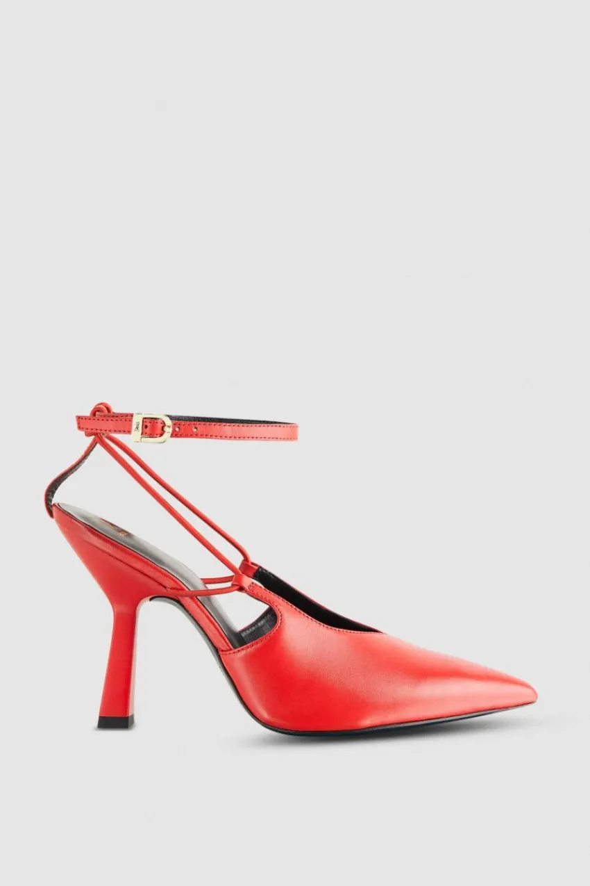 Patrizia Pepe Pumps<Slingback aus Leder mit Schnalle Astral