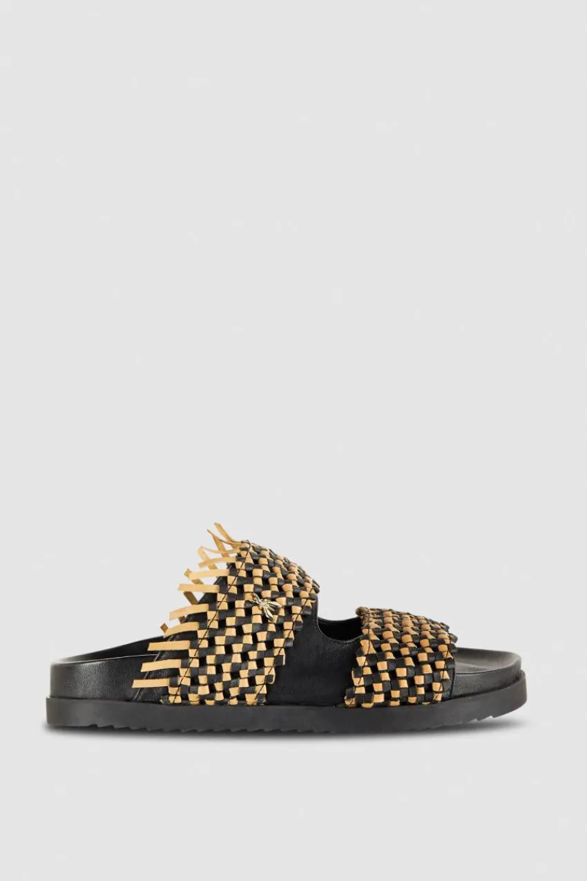 Patrizia Pepe Sandalen<Slipper-Sandalen aus Leder