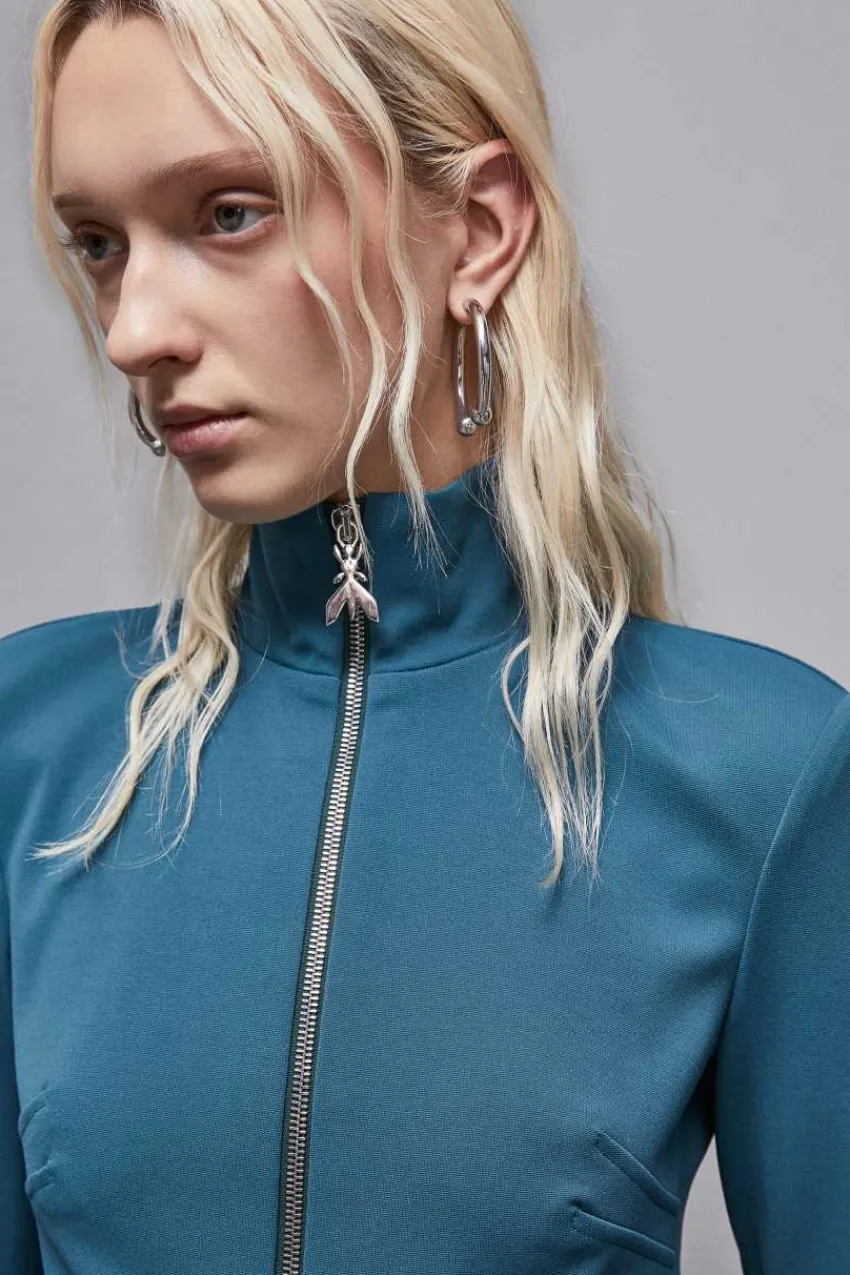 Patrizia Pepe Jacken | Anzüge<Sportliche Jacke mit hohem Kragen