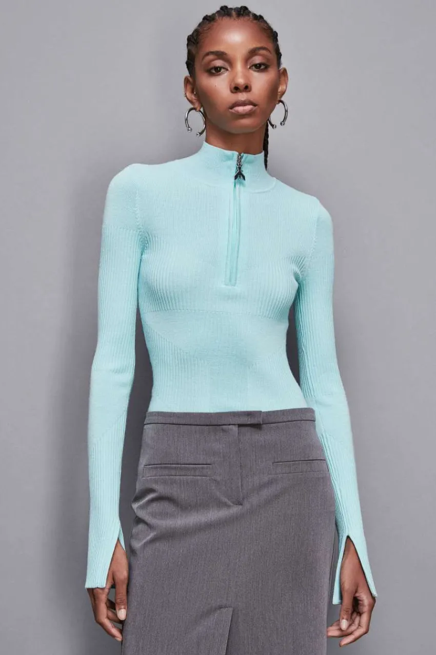 Patrizia Pepe Pullover<Stehkragenpullover aus einer Wollmischung