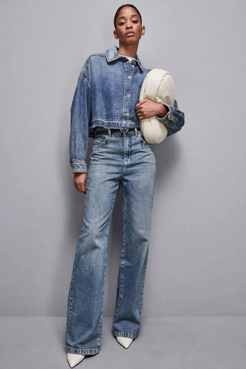 Patrizia Pepe Jeans<Straight Fit Jeans mit hohem Bund