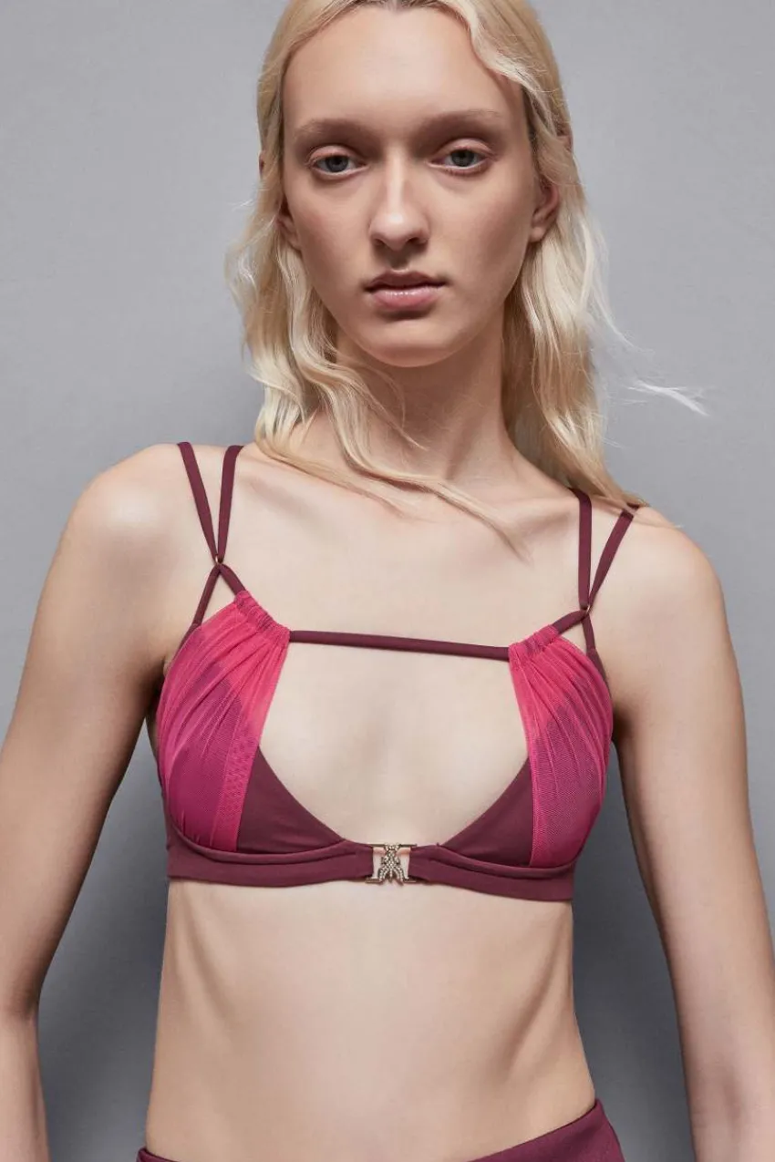 Patrizia Pepe Party Outfits | Lingerie<Strassbesetzter BH aus Jersey und Tüll