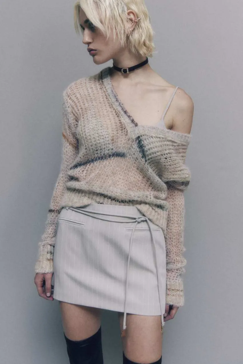 Patrizia Pepe Pullover<Strickpullover aus einer Wollmischung