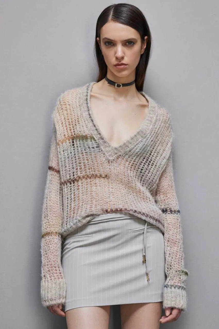 Patrizia Pepe Pullover<Strickpullover aus einer Wollmischung