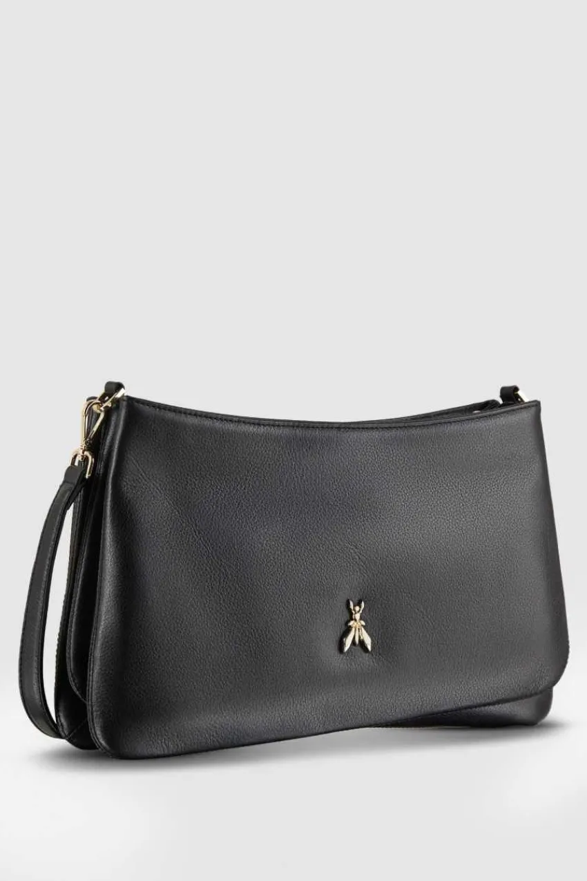 Patrizia Pepe Umhängetaschen<Tasche mit drei Fächern und Schulterriemen