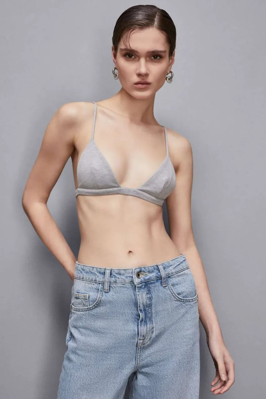 Patrizia Pepe Lingerie<Triangel-BH aus Stoffstich