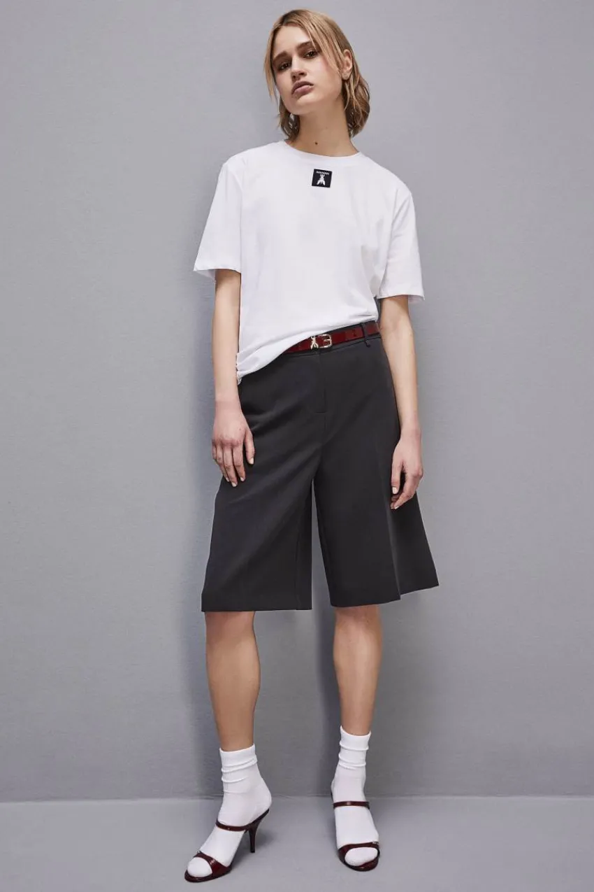 Patrizia Pepe T-shirts<T-Shirt aus Bio-Baumwolle