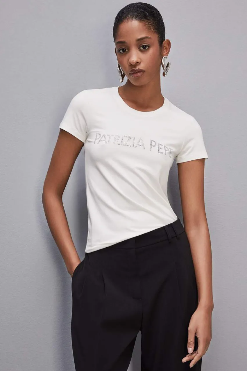 Patrizia Pepe T-shirts<T-Shirt Essential
