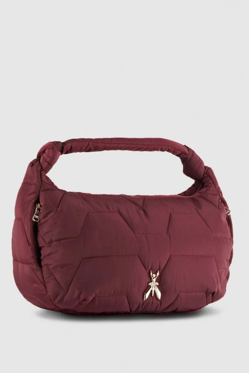 Patrizia Pepe Shopper<Umhängetasche aus Nylon mit Reißverschluss