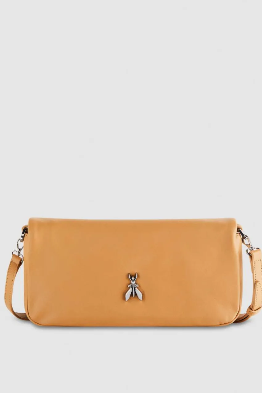 Patrizia Pepe Clutch | Umhängetaschen<Umhängetasche mit Reißverschluss aus Leder