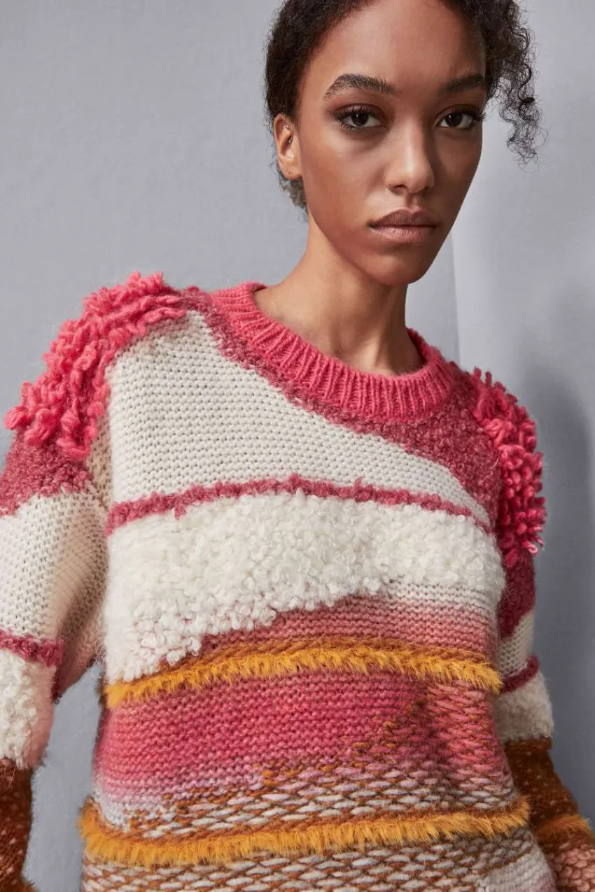 Patrizia Pepe Pullover<Weicher Pullover mit Rundhalsausschnitt